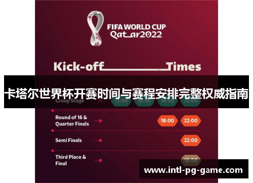 卡塔尔世界杯开赛时间与赛程安排完整权威指南